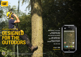 Cat advertisement for mobile phone with tree surgeon taking a call up a tree with ropes supporting him. Ross Woodhall - Action & Lifestyle Photography